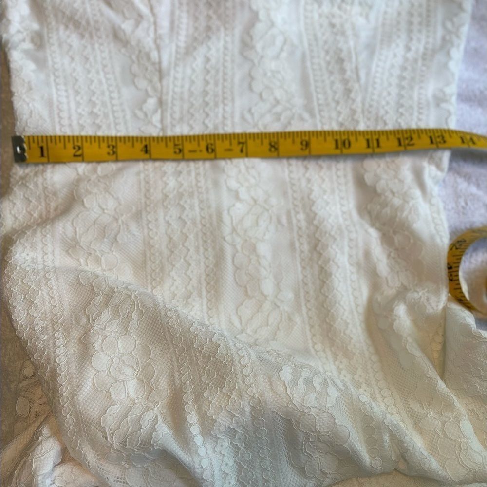 REVOLVE BY THE WAY Mallory Ruffle Lace Mini Dress.Size M - Picture 15 of 16